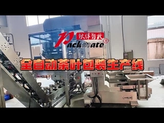 Linea di imballaggio di sacchetti per il tè completamente automatica